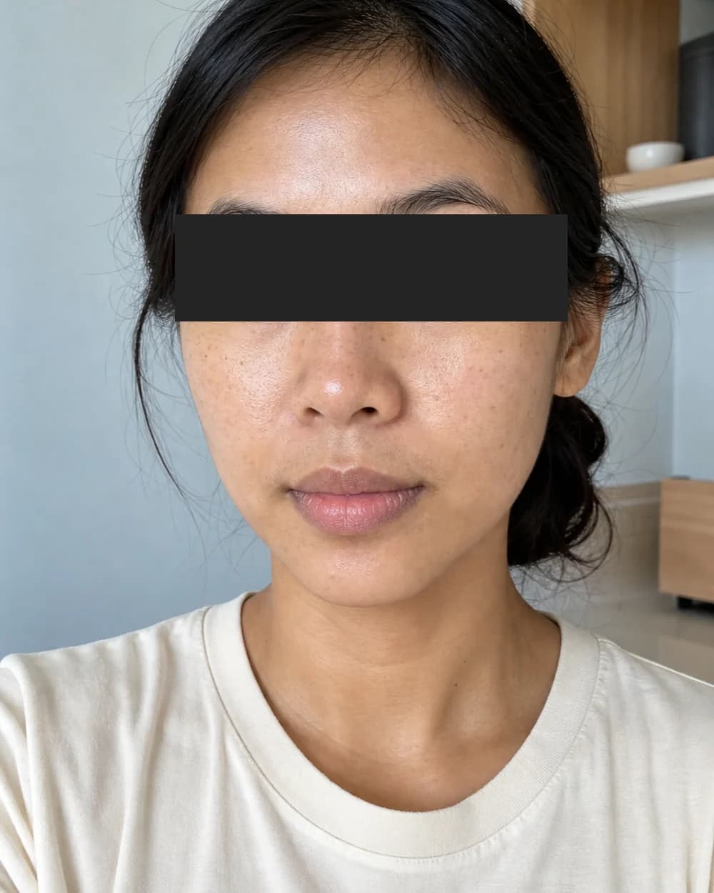 Kulit setelah Brightening Facial